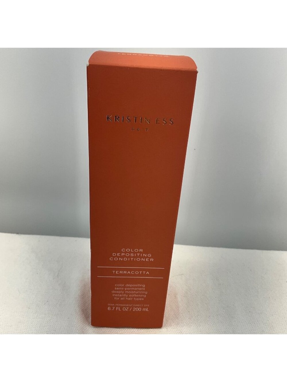 Kristin Ess Color Depositing Conditioner Terracotta 6.7 Fl Oz